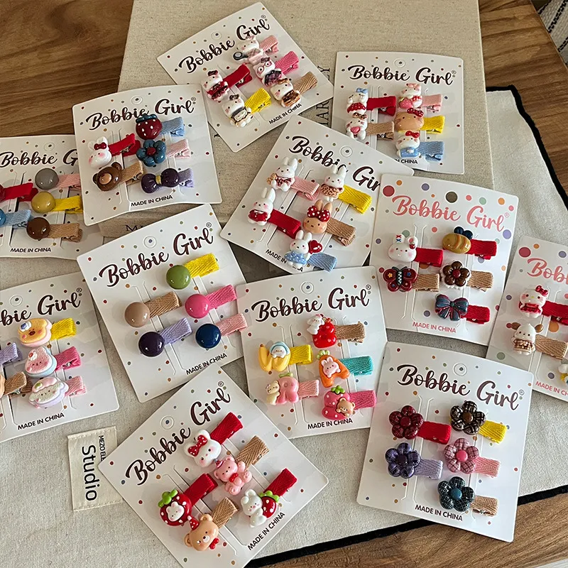Baby Fine Hair Clips for Toddlers – Cute Non-Slip Snap Clips for Newborn Flyaways and Side Bangs, Gentle Hair Accessories for Infants with Thin Hair, Soft Baby Hair Clamps for Daily Use